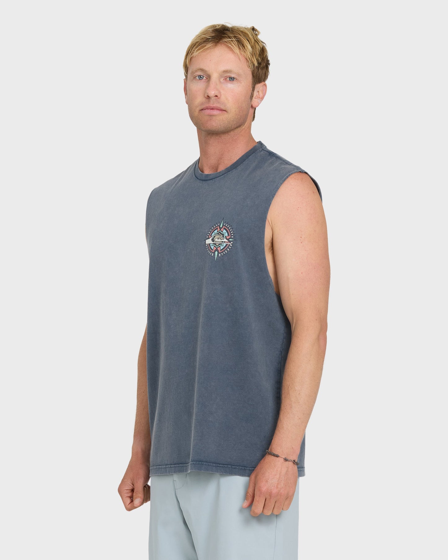 Shooting Stars Tank Top - Dark Denim