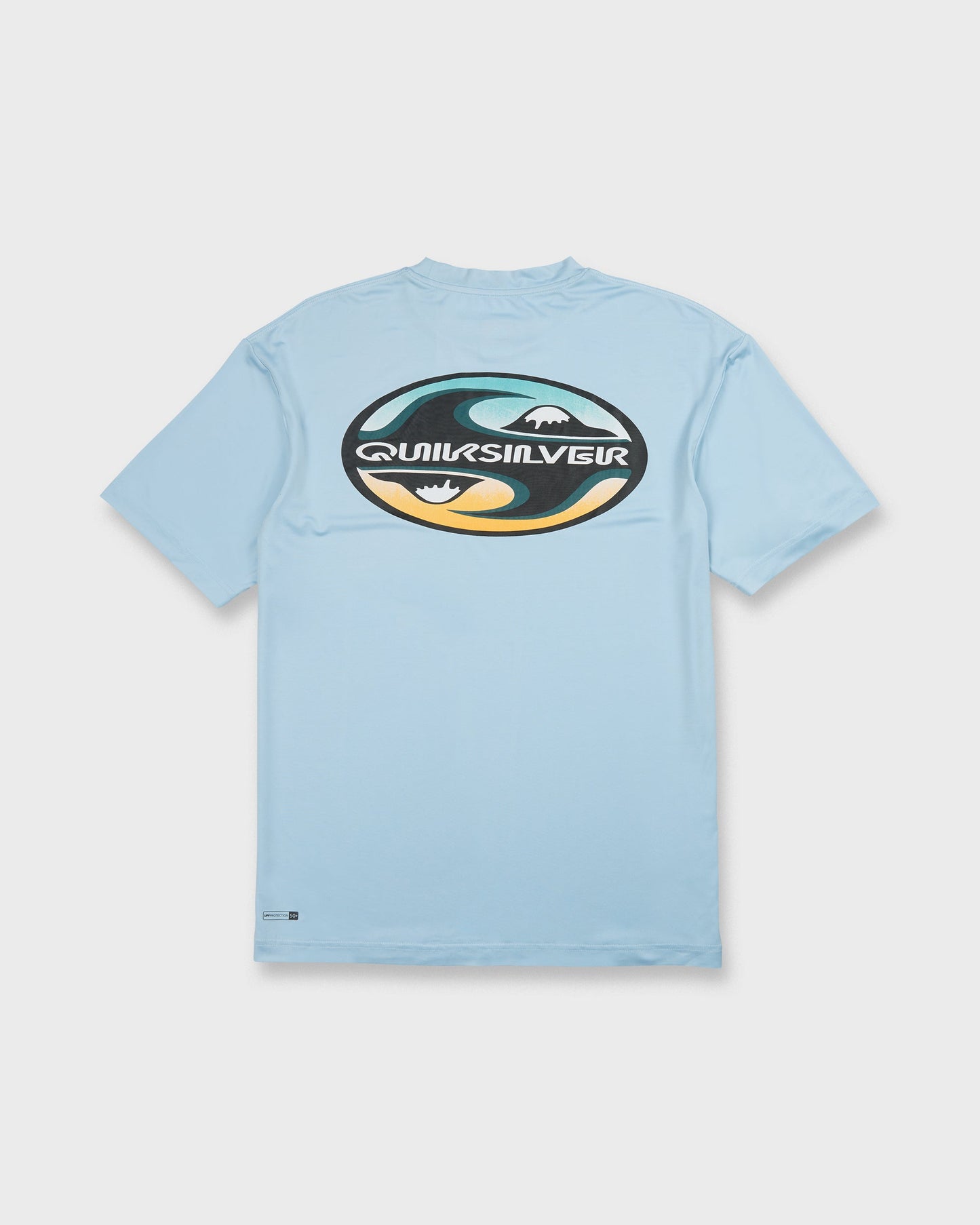 All Day Graphic 50 UPF Short Sleeve Surf Tee - Skyway