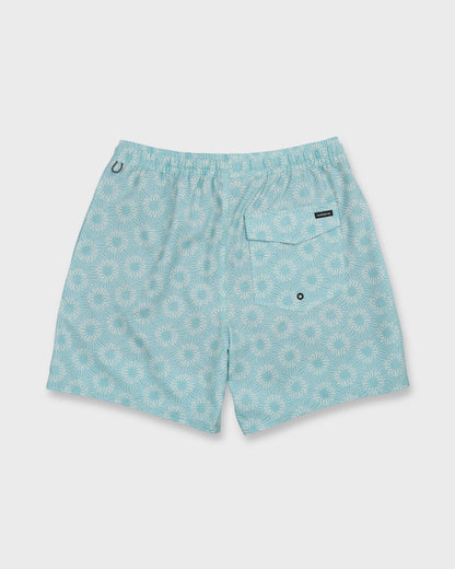 Ocean Mayhem 17" Swim Trunks - Aqua