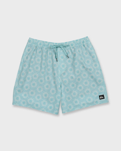 Ocean Mayhem 17" Swim Trunks - Aqua