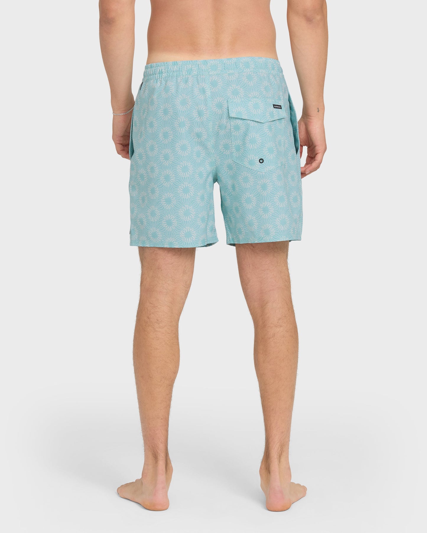 Ocean Mayhem 17" Swim Trunks - Aqua