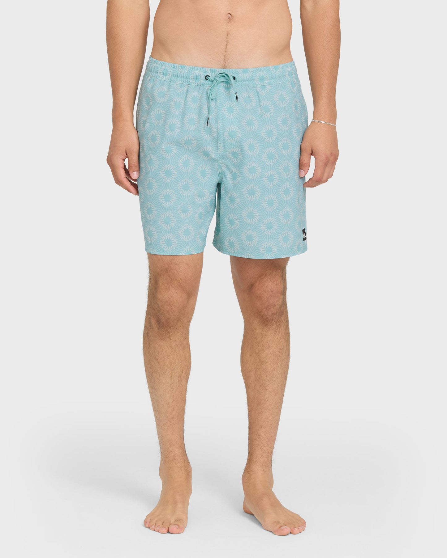 Ocean Mayhem 17" Swim Trunks - Aqua