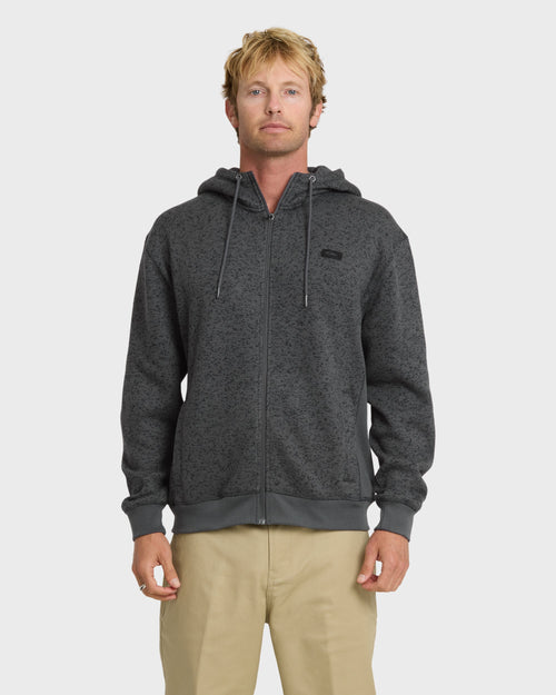 Keller Full-Zip Hoodie - Black Heather