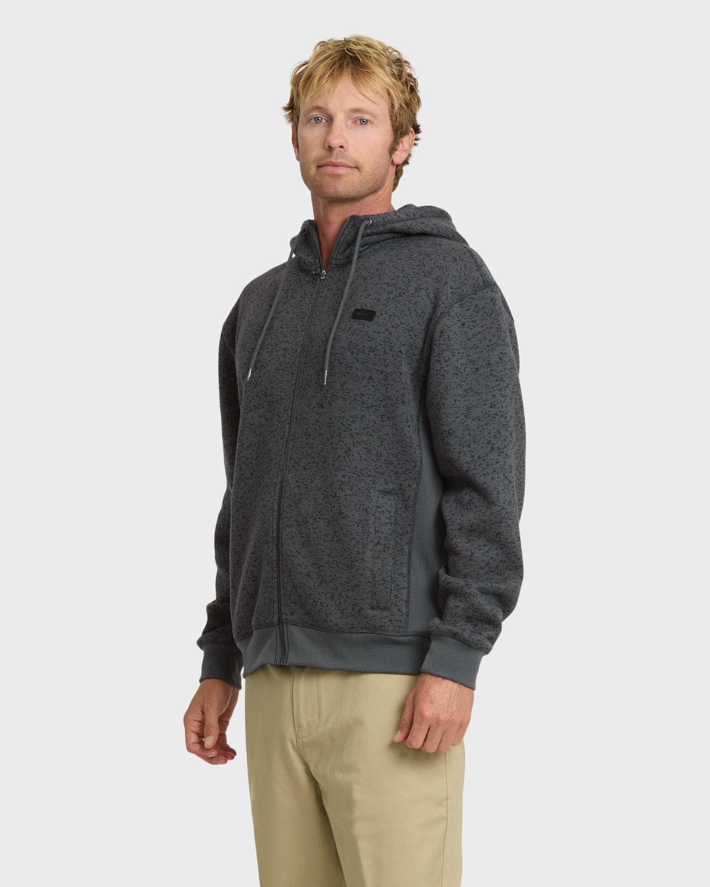 Keller Full-Zip Hoodie - Black Heather