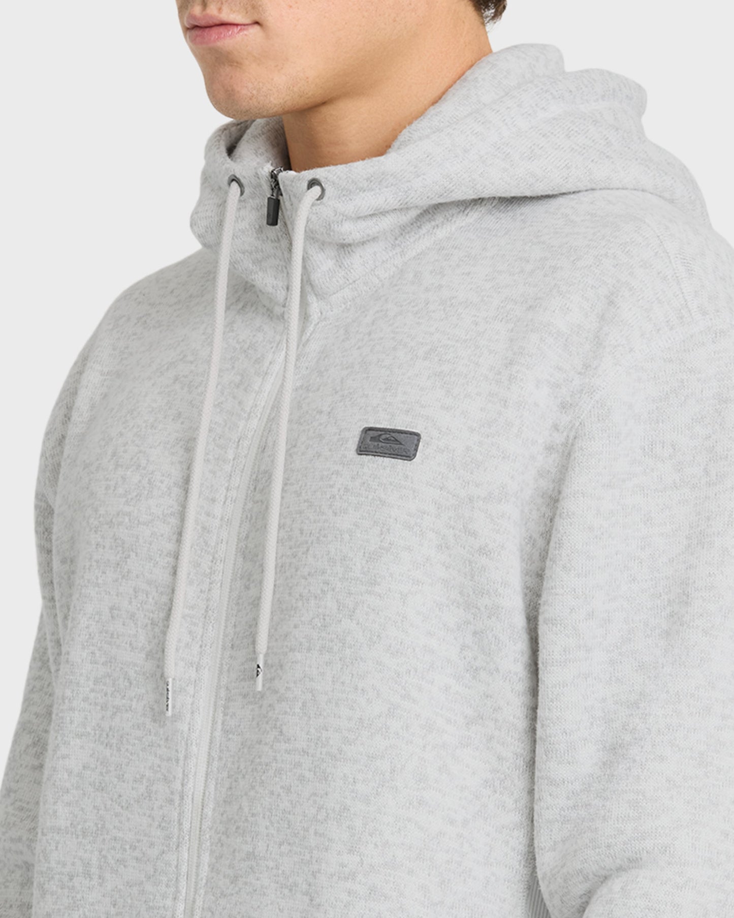 Keller Full-Zip Hoodie - Light Gray Heather