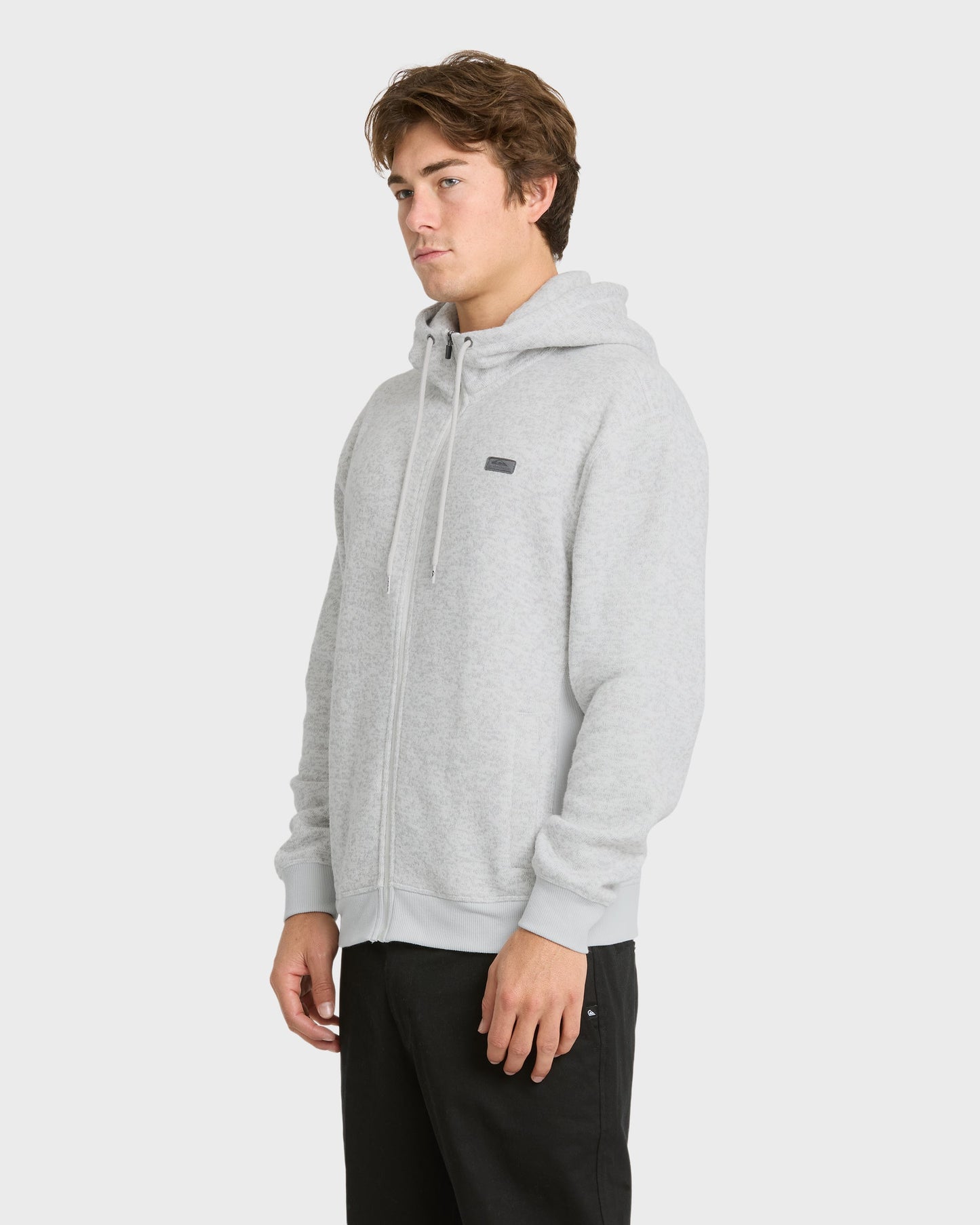 Keller Full-Zip Hoodie - Light Gray Heather