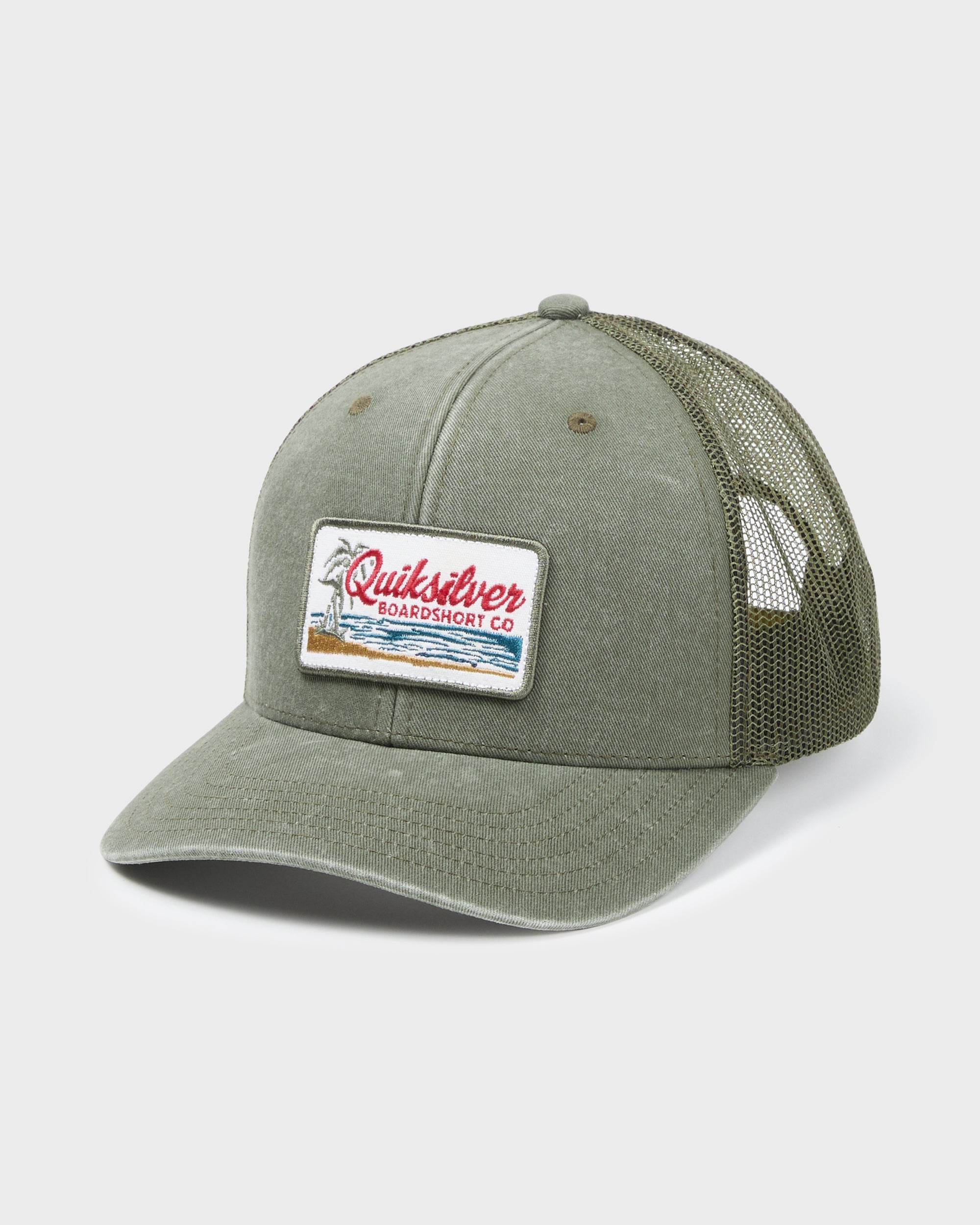 Campsite Baseball Hat - Grape Leaf