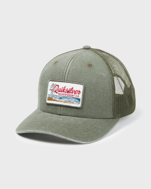 Campsite Baseball Hat - Grape Leaf