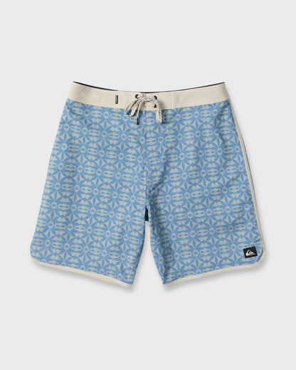 Nature Tile 19" Boardshorts - Quiet Harbor