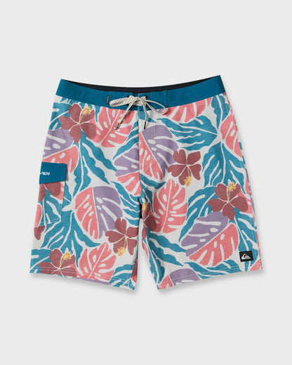 Forest Peak 20" Boardshorts - Blue Coral