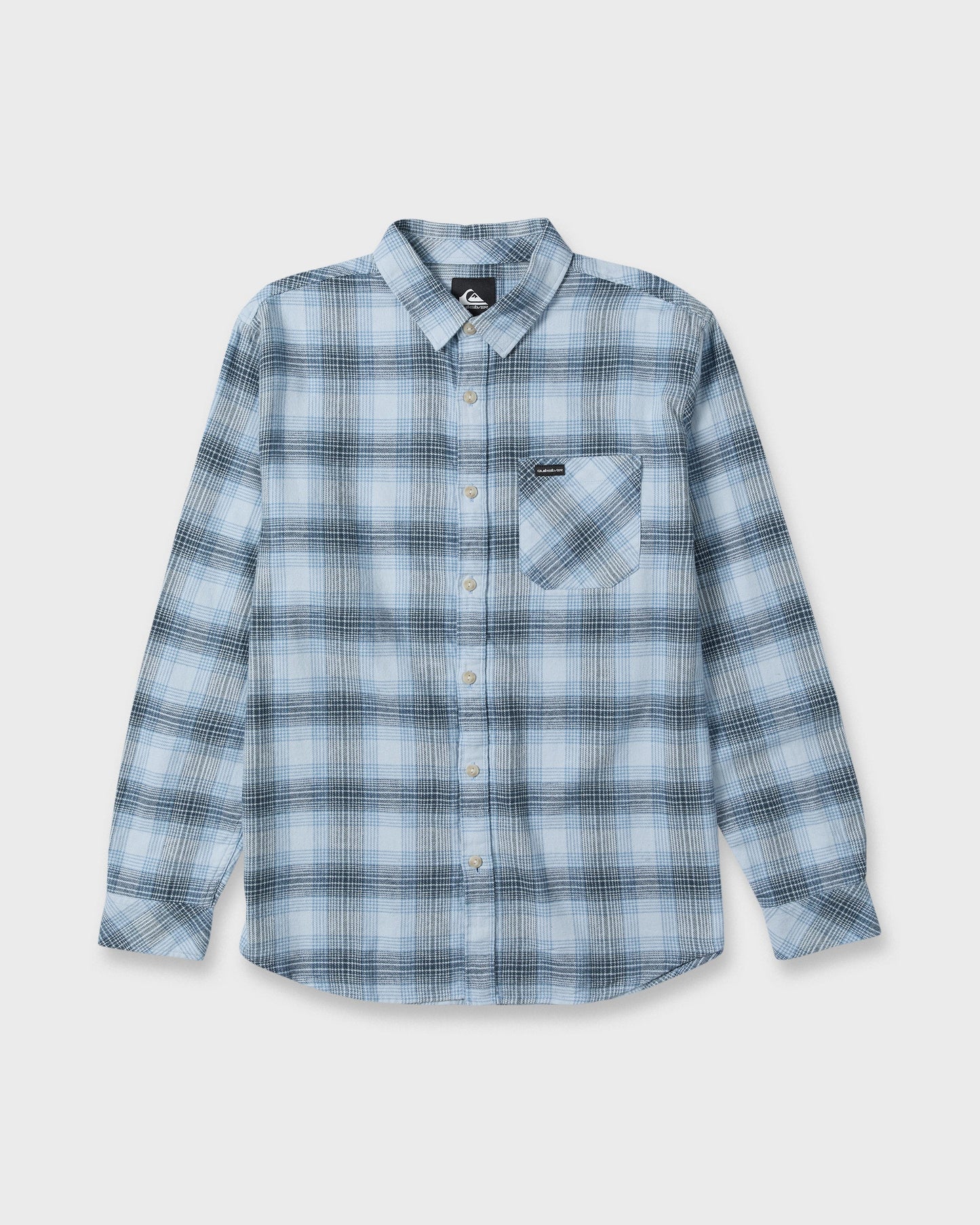 Breakwater Check Long Sleeve Flannel Shirt - Skyway