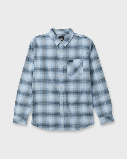 Breakwater Check Long Sleeve Flannel Shirt - Skyway