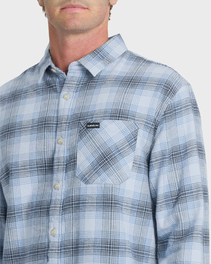 Breakwater Check Long Sleeve Flannel Shirt - Skyway