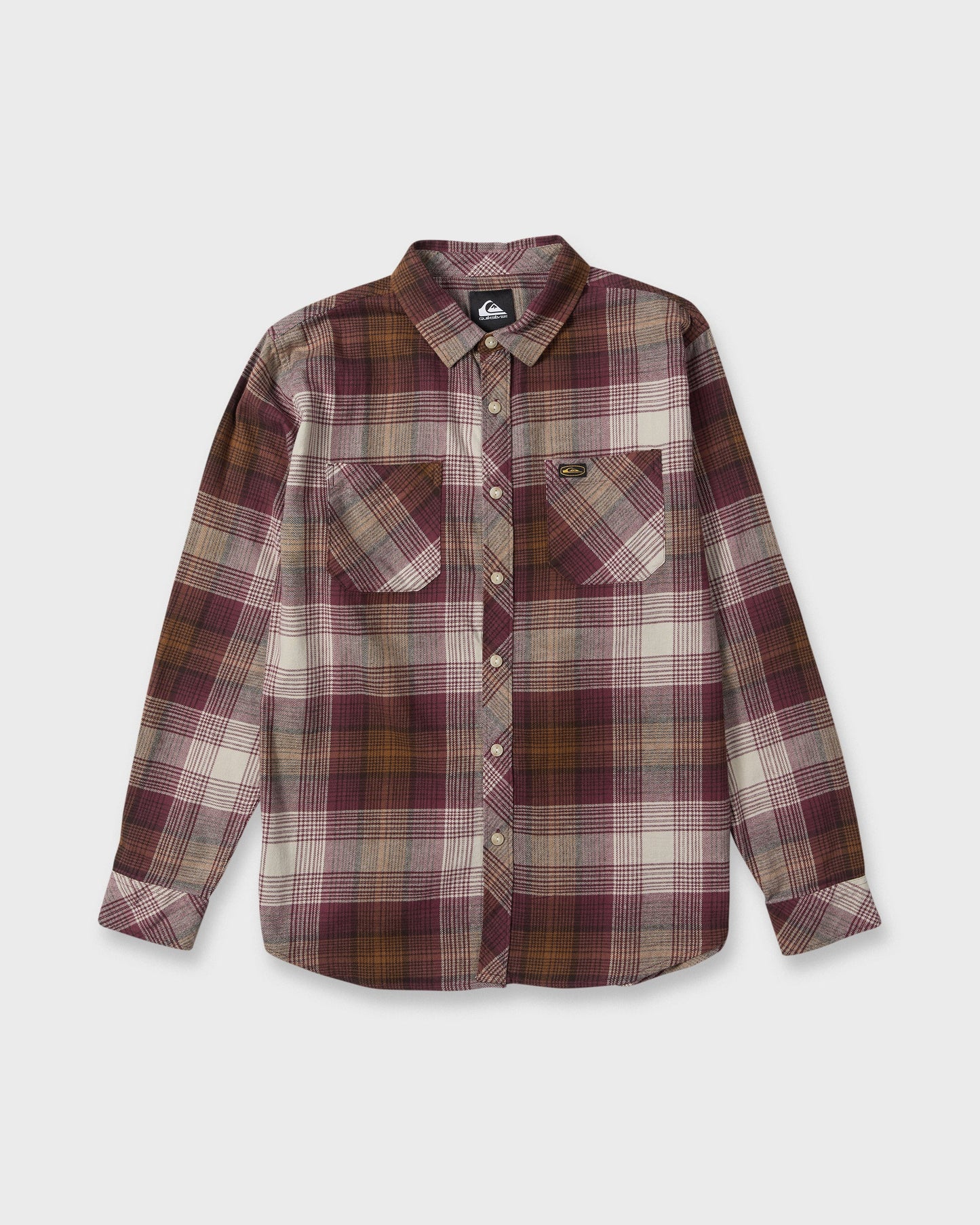 Avalon Long Sleeve Flannel Shirt - Oxblood Red