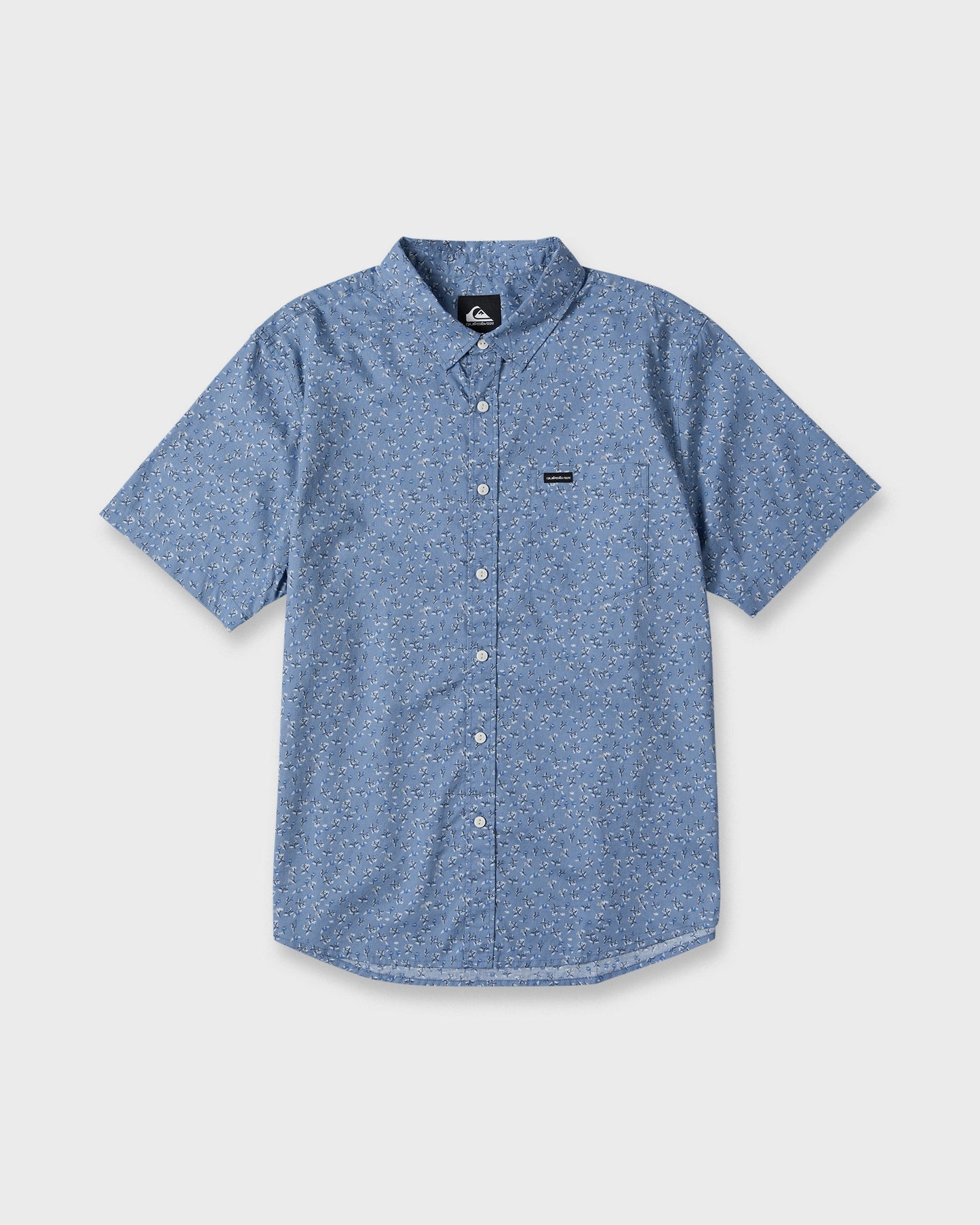 Mesa Meadow Classic Short Sleeve Woven Shirt - Quiet Harbor