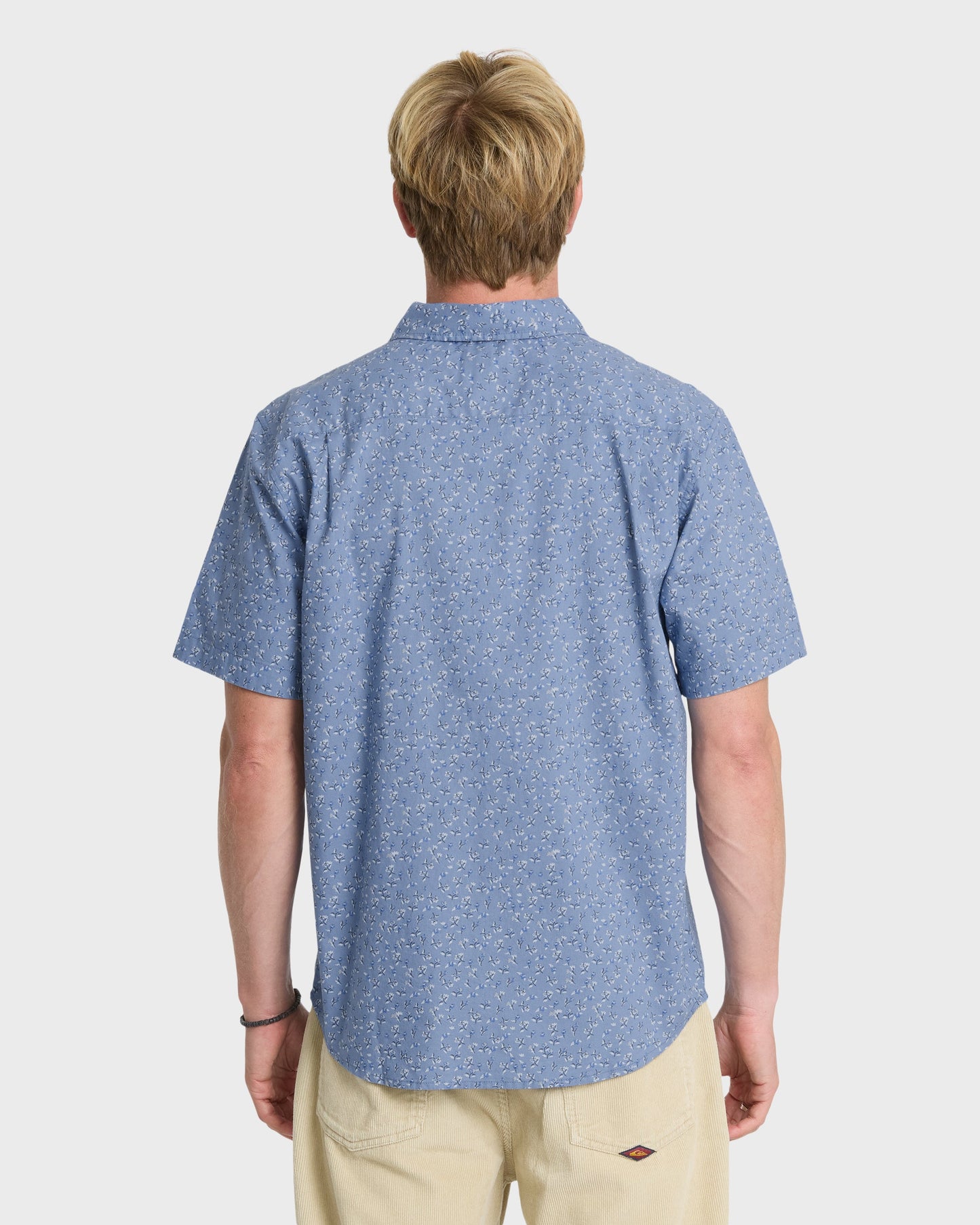 Mesa Meadow Classic Short Sleeve Woven Shirt - Quiet Harbor
