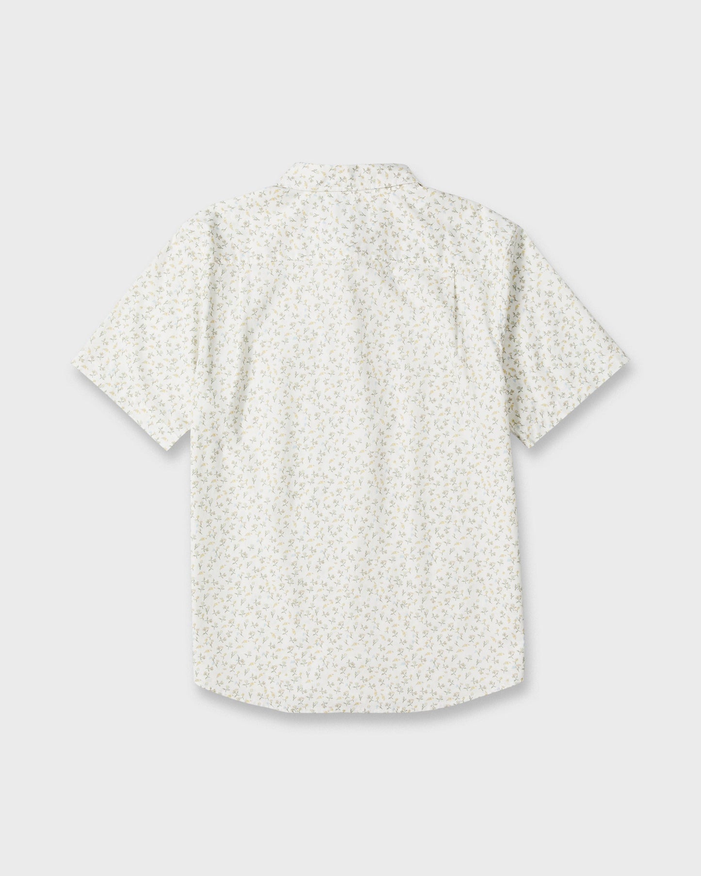 Mesa Meadow Classic Short Sleeve Woven Shirt - Snow White