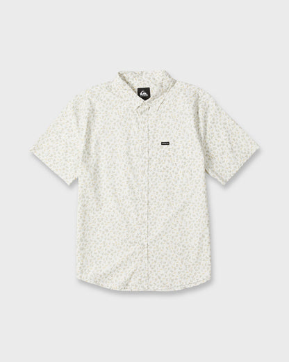 Mesa Meadow Classic Short Sleeve Woven Shirt - Snow White