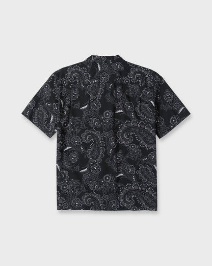 Crescent Camp Short Sleeve Woven Shirt - Anthracite