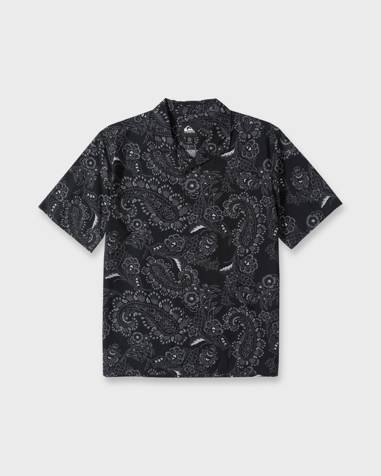 Crescent Camp Short Sleeve Woven Shirt - Anthracite