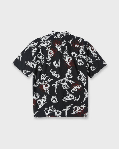Ceremonial Camp Short Sleeve Woven Shirt - Anthracite