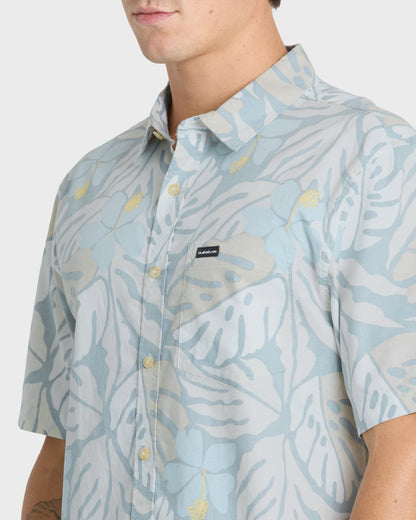 Palm Breeze Classic Short Sleeve Cotton Shirt - Peyote