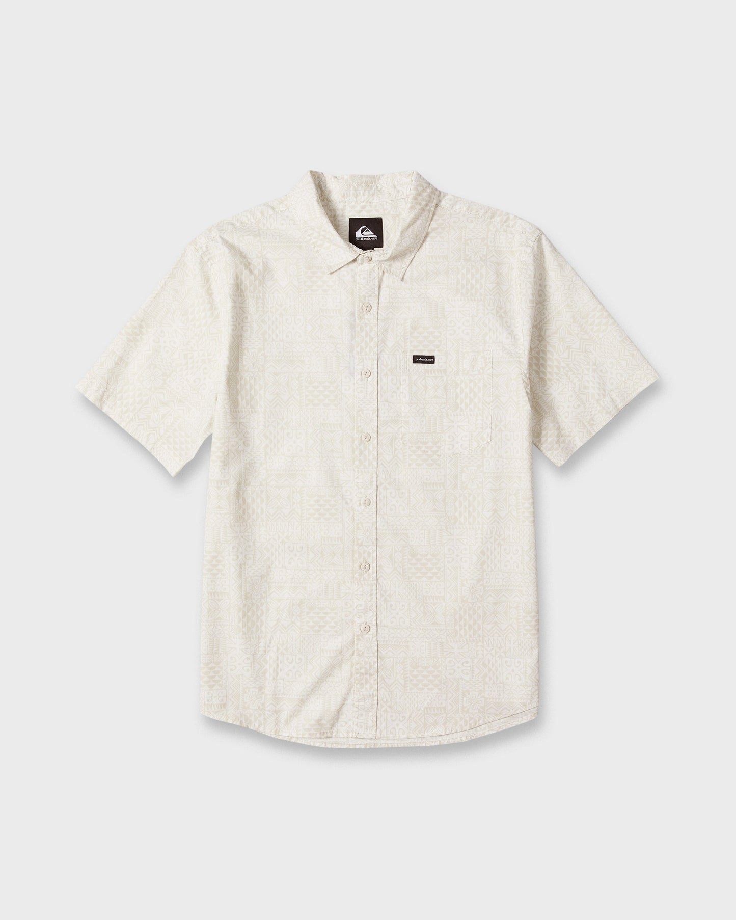 Koa Classic Short Sleeve Woven Shirt - Snow White