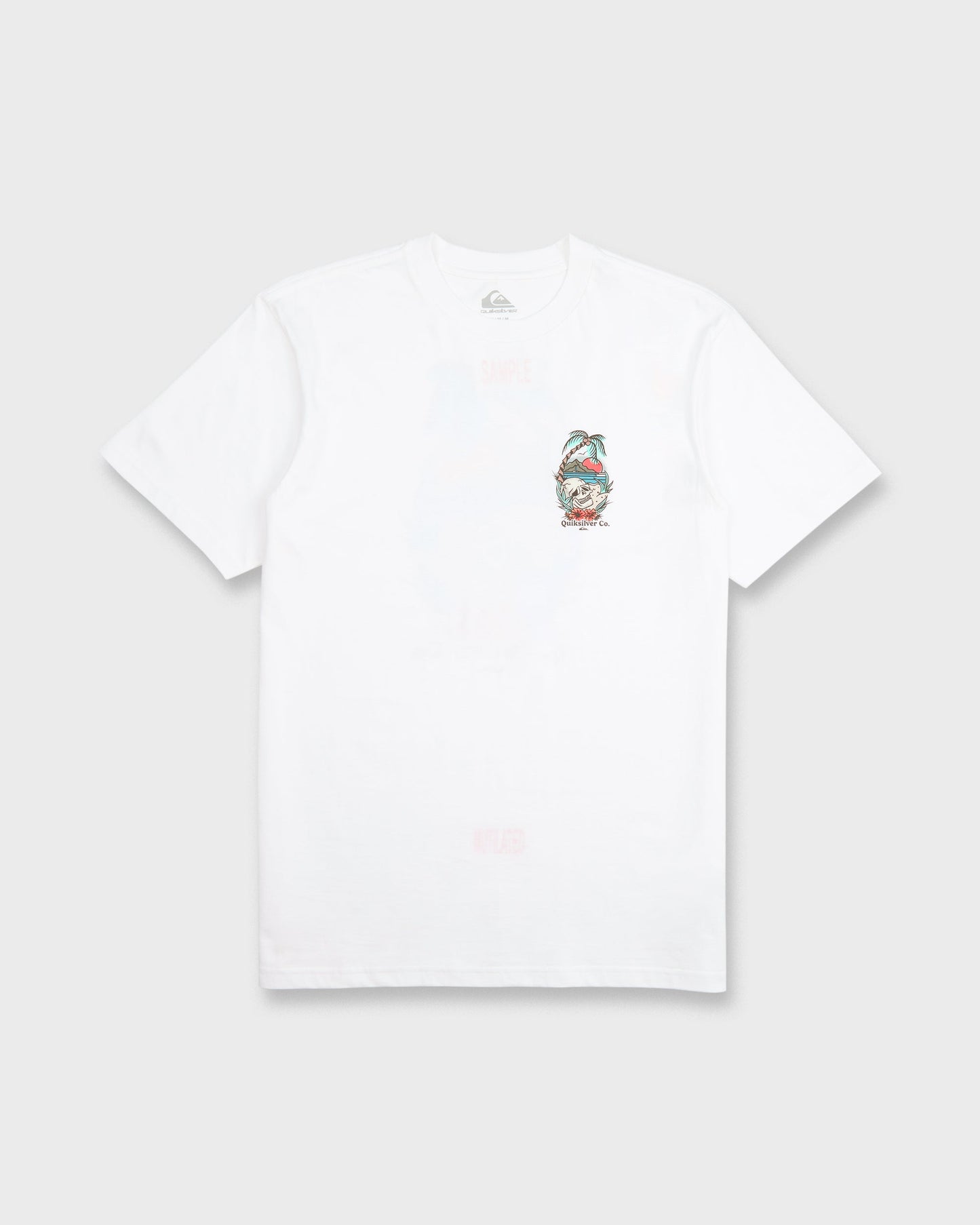 Staycation Short Sleeve Cotton T-Shirt - White