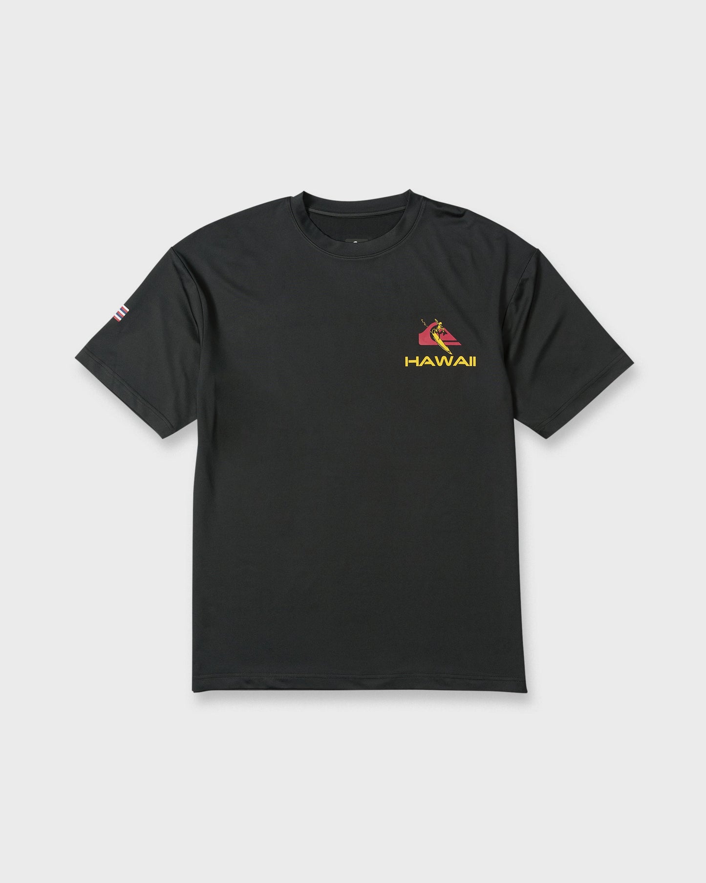 Hawaii Everyday Short Sleeve Surf Tee - Black