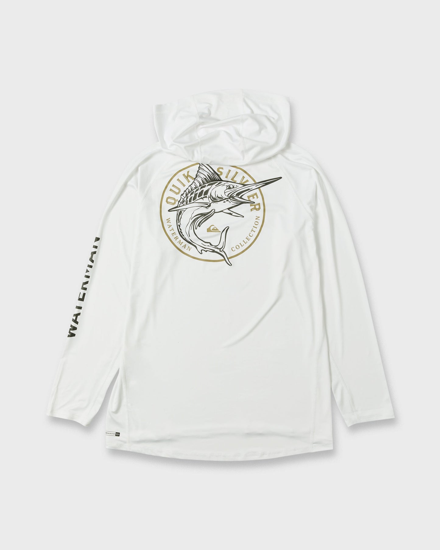Waterman Catch Em All Long Sleeve Surf Tee - White