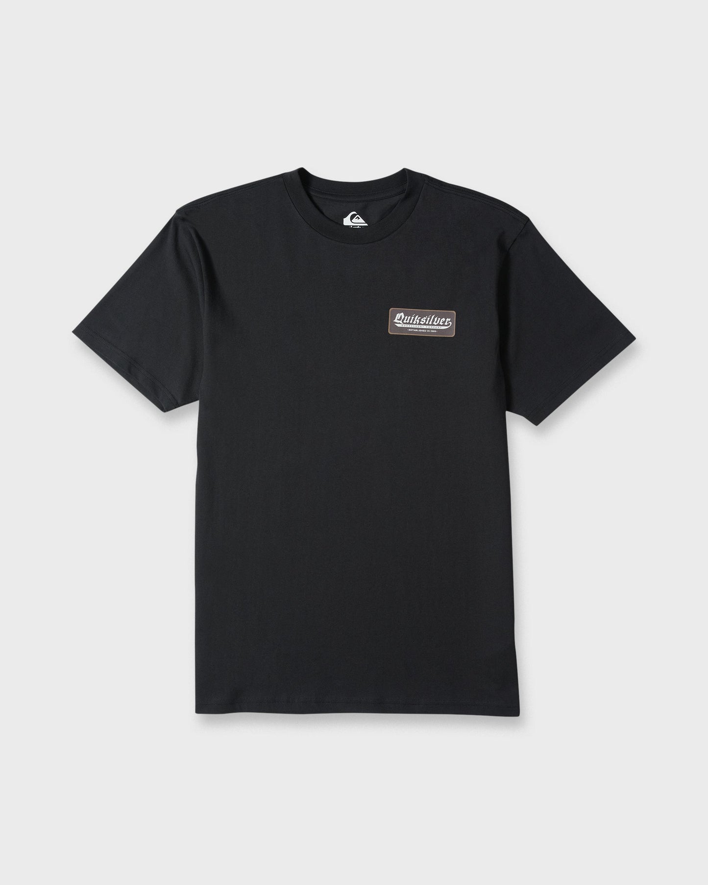 Oldie Classic Short Sleeve Knit T-Shirt - Black