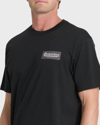 Oldie Classic Short Sleeve Knit T-Shirt - Black