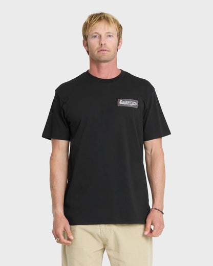 Oldie Classic Short Sleeve Knit T-Shirt - Black