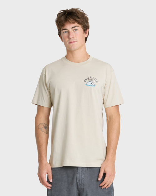 Skull Rock Classic Short Sleeve Knit T-Shirt - Peyote