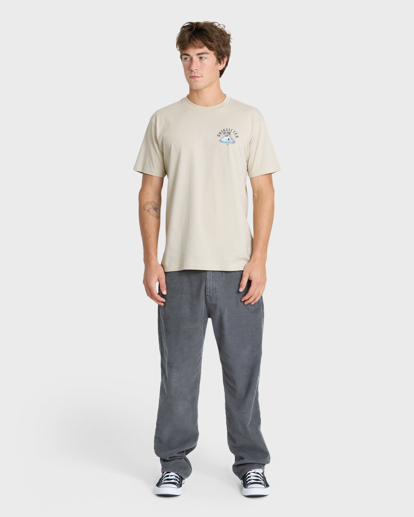 Skull Rock Classic Short Sleeve Knit T-Shirt - Peyote