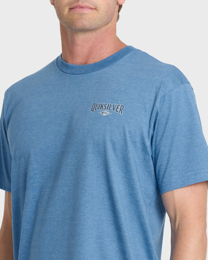 Dolby Short Sleeve Knit T-Shirt - Quiet Harbor Heather
