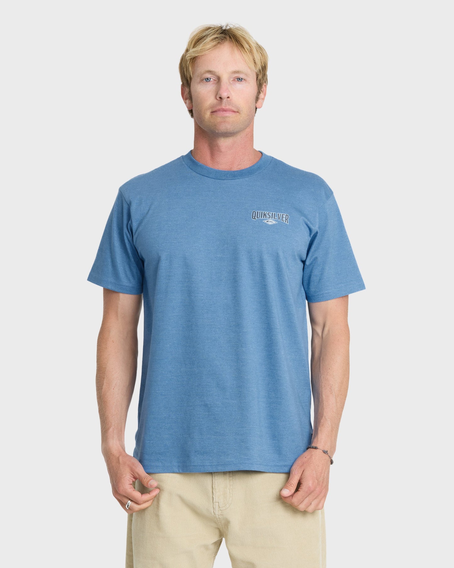 Dolby Short Sleeve Knit T-Shirt - Quiet Harbor Heather