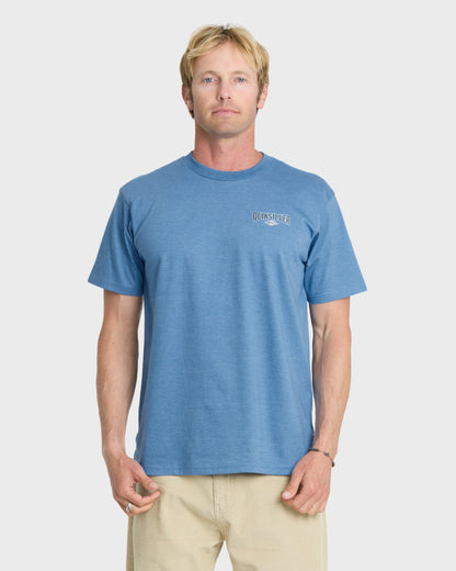 Dolby Short Sleeve Knit T-Shirt - Quiet Harbor Heather