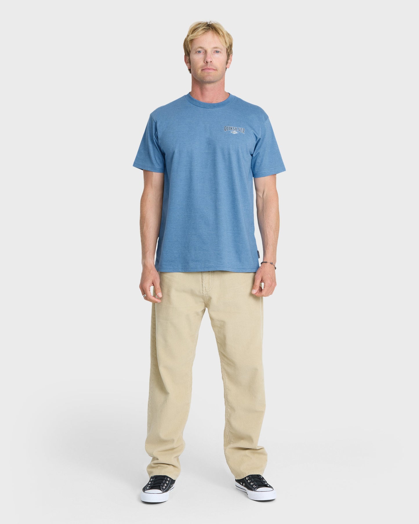 Dolby Short Sleeve Knit T-Shirt - Quiet Harbor Heather
