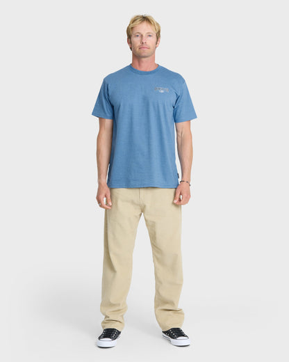 Dolby Short Sleeve Knit T-Shirt - Quiet Harbor Heather