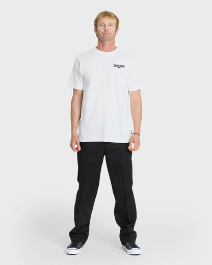 Dolby Short Sleeve Knit T-Shirt - White