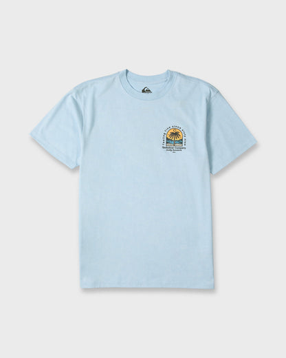 Easy Feeling Short Sleeve Knit T-Shirt - Skyway Heather