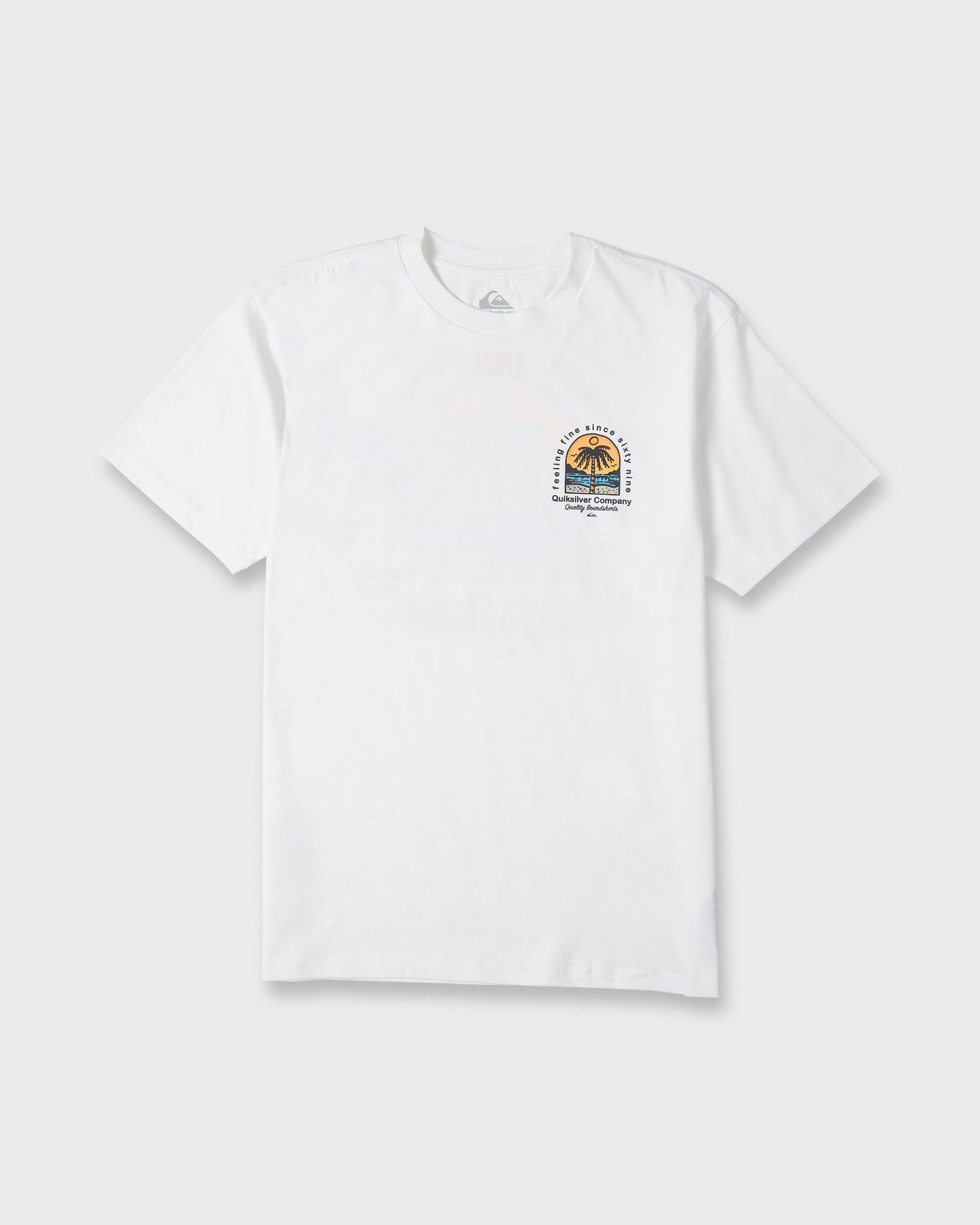 Easy Feeling Short Sleeve Knit T-Shirt - White