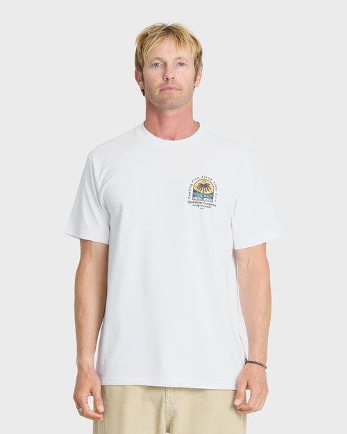 Easy Feeling Short Sleeve Knit T-Shirt - White