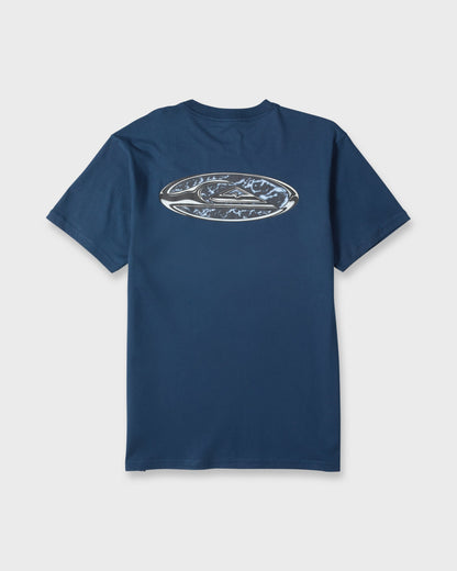 Solar Rain Classic Short Sleeve T-Shirt - Dark Denim