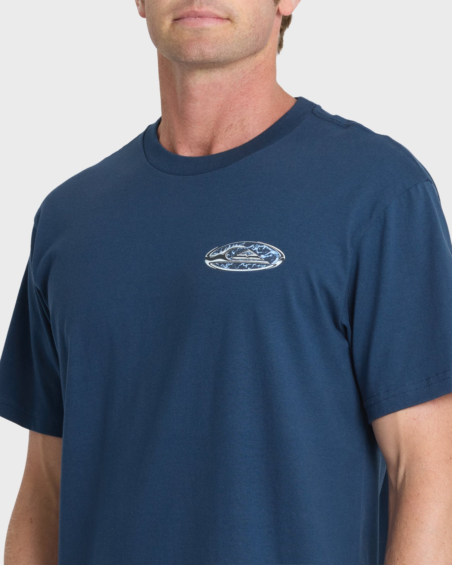 Solar Rain Classic Short Sleeve T-Shirt - Dark Denim