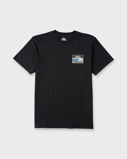 Rise Above Classic Short Sleeve Knit T-Shirt - Black