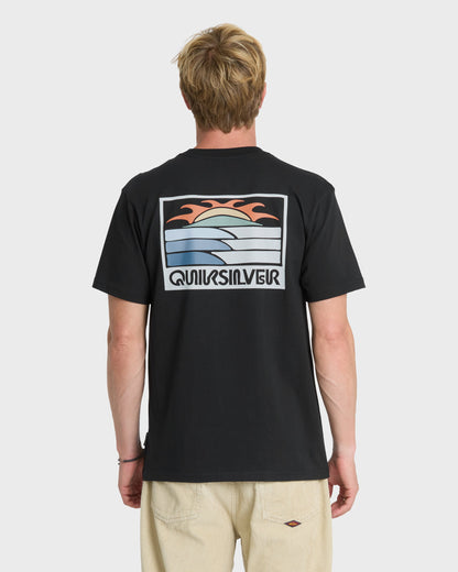 Rise Above Classic Short Sleeve Knit T-Shirt - Black