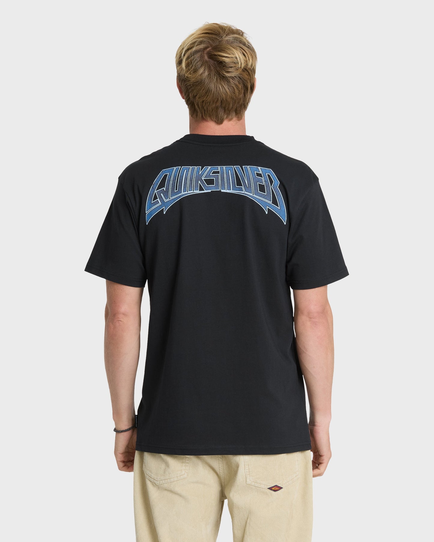 Internal Beat Classic Short Sleeve Knit T-Shirt - Black