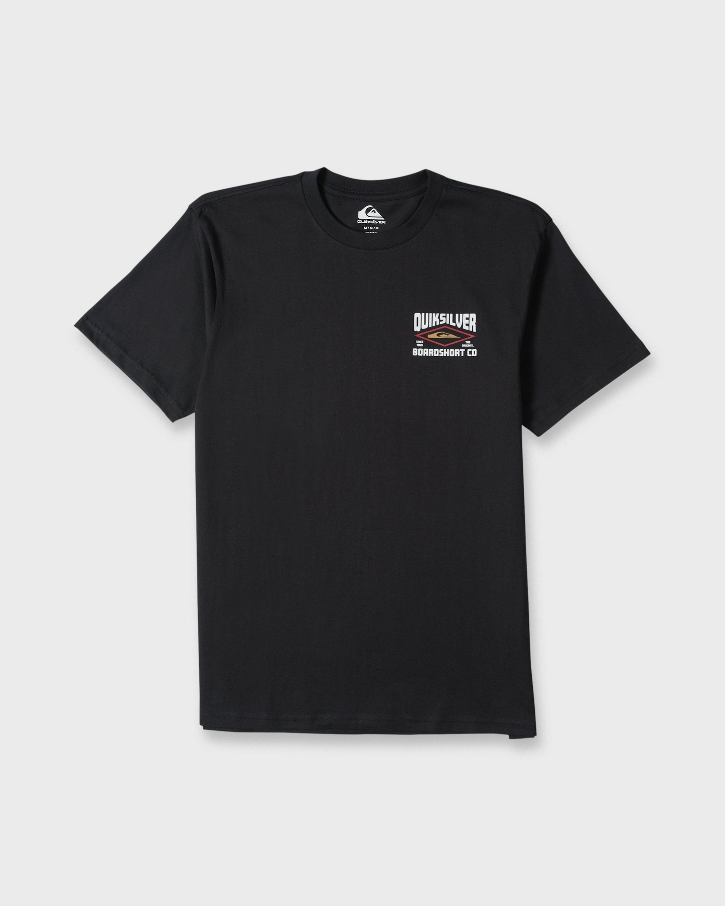 Stay Diamond Classic Short Sleeve Knit T-Shirt - Black